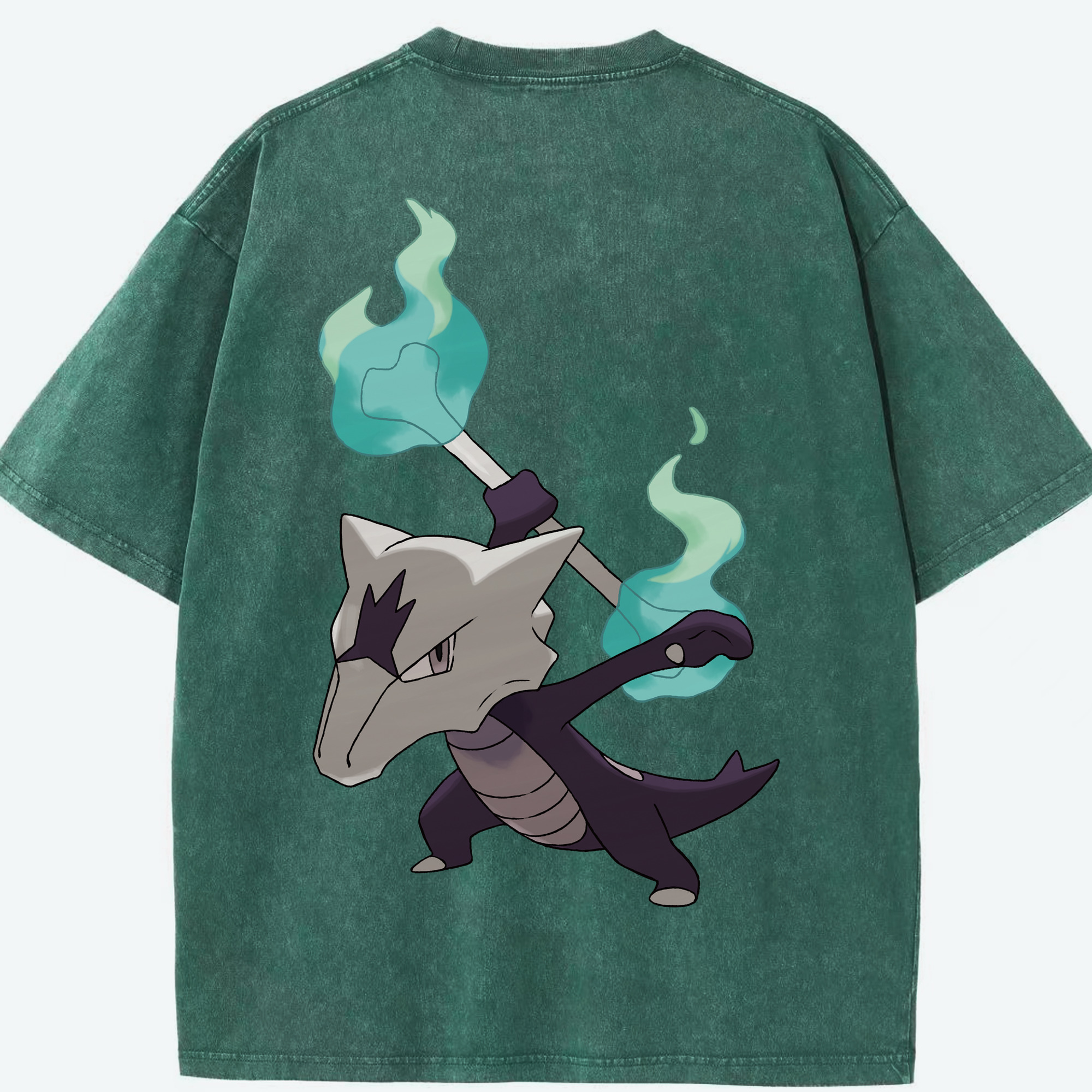 （画像用） ポケットモンスター Pokémon 綿100% ヴィンテージ風 半袖Tシャツ（背面プリント）